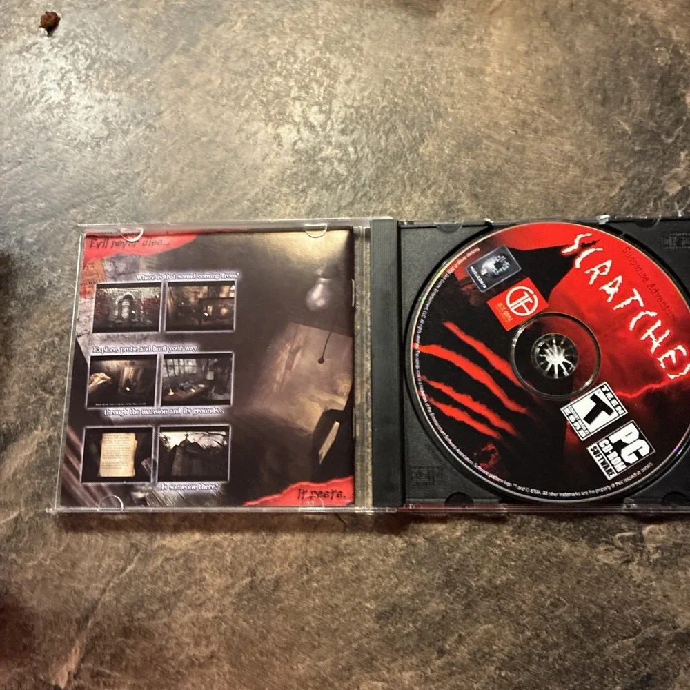 SCRATCHES PC CD Rom Computer Game 2006 jewel case